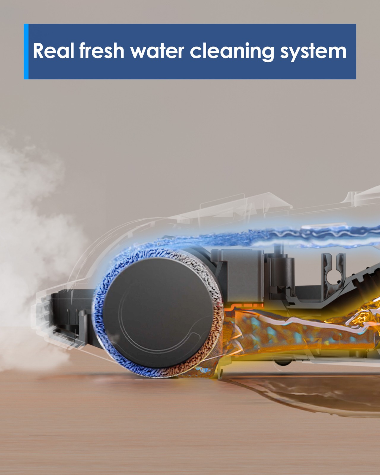 Tineco IFLOOR 5 Steam Wet Dry Vacuum All-in-one, Hardwood Floor Cleaner