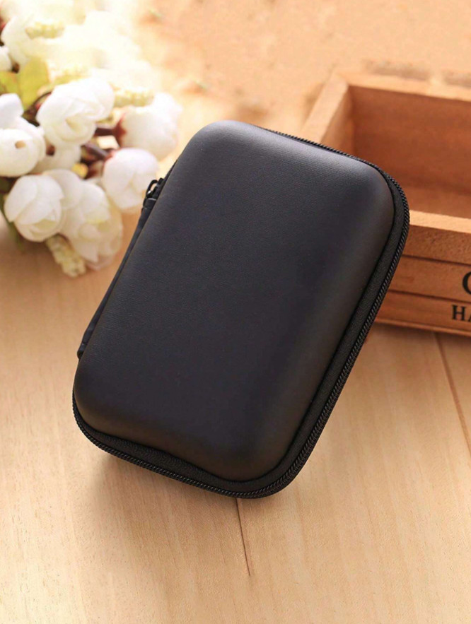 1 pc Portable Zipper Storage Bag for Cables, Chargers & Electronic Accessories