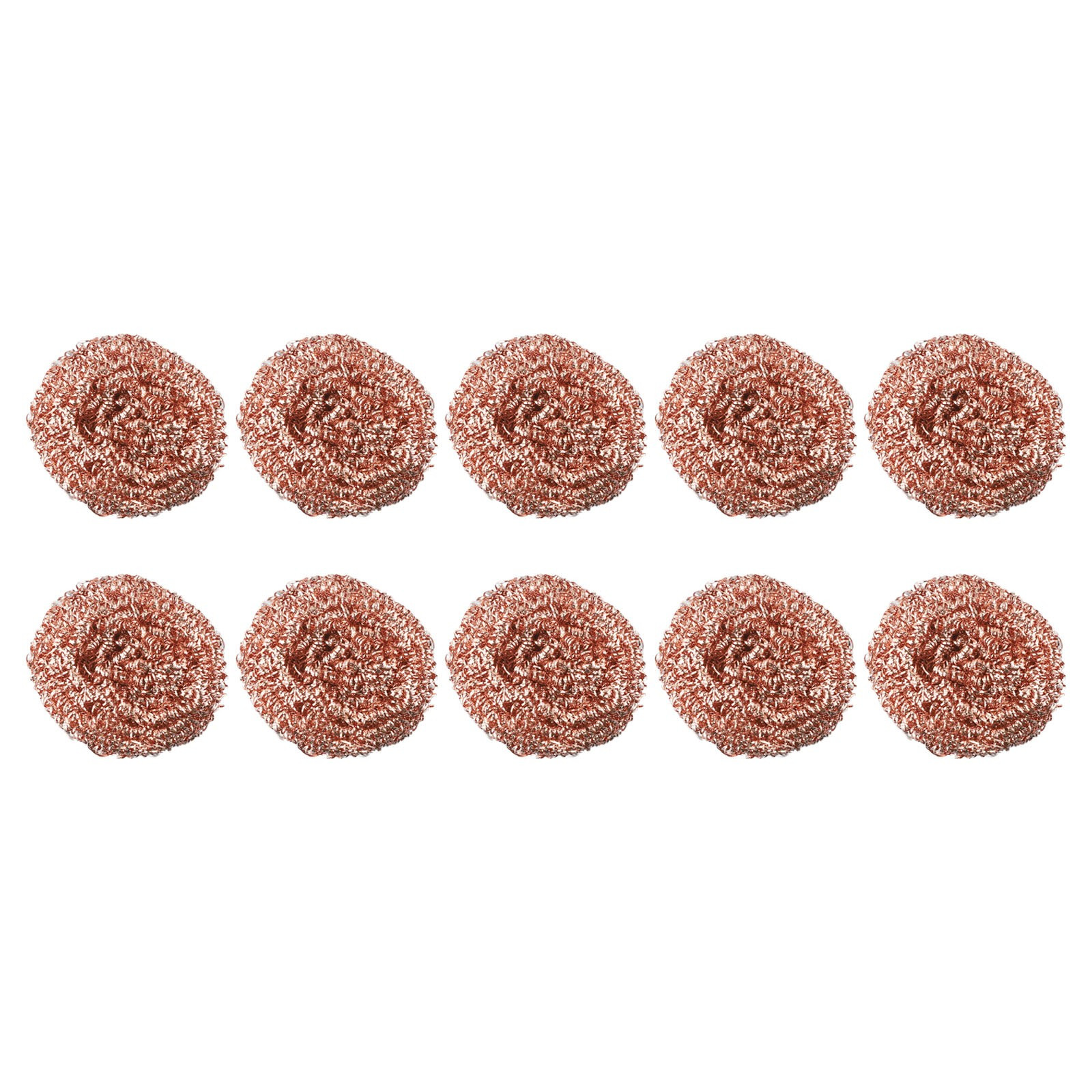 10PCS Copper Metal Wire Sponge Ball Iron Tip Nozzle Cleaner Slag Remover Tool