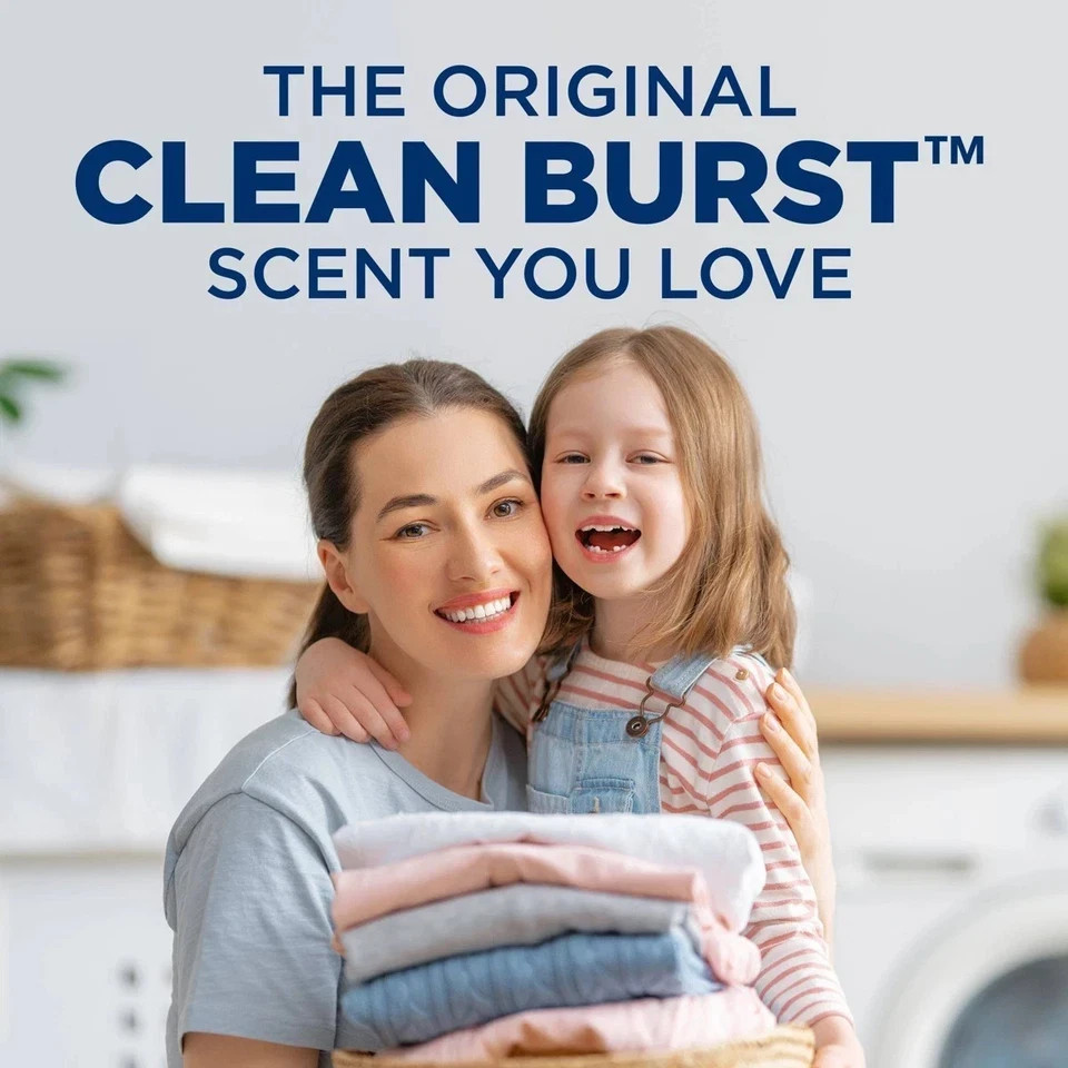 Arm & Hammer Liquid Laundry Detergent Clean Burst 210 oz pack of 2