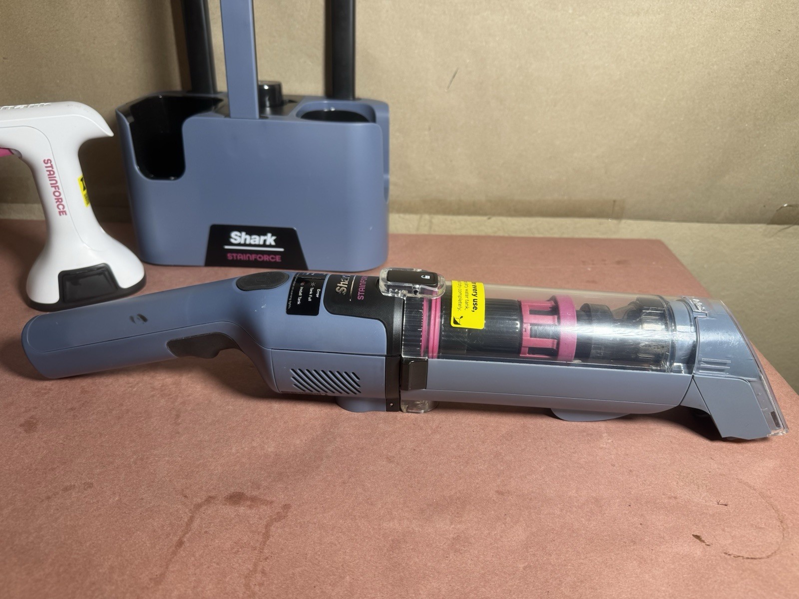 Shark StainForce Cordless Portable Spot Stain & Odor Remover