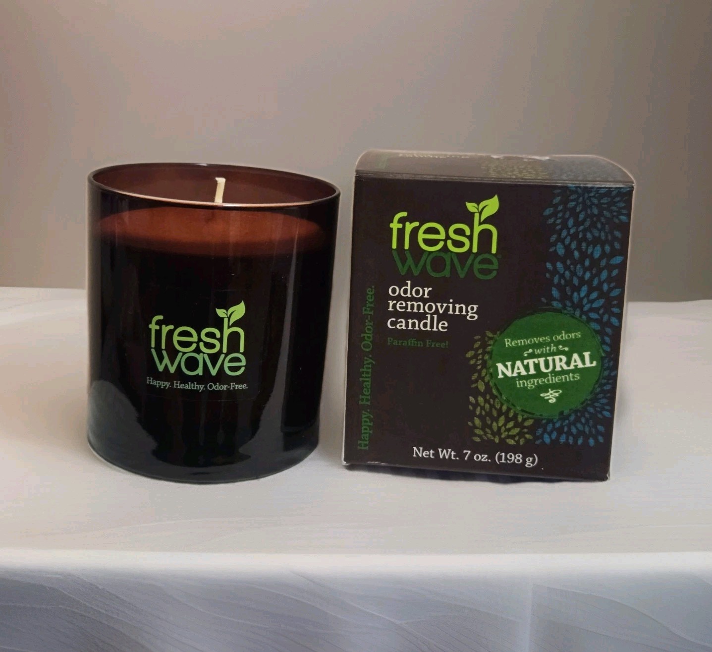 Fresh Wave Odor Removing Candle 7 oz – Natural Air Freshener