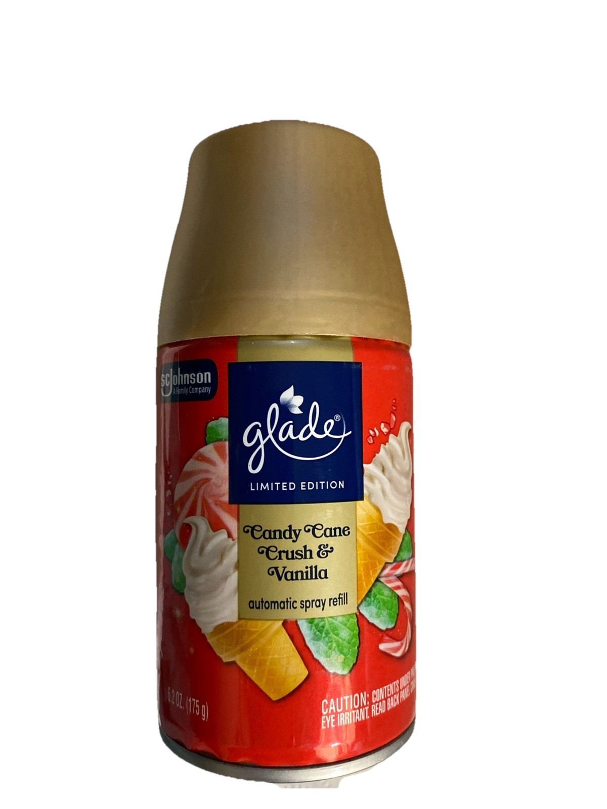 New 2025 Limited Edition Glade Candy Cane Crush & Vanilla Automatic Spray Refill