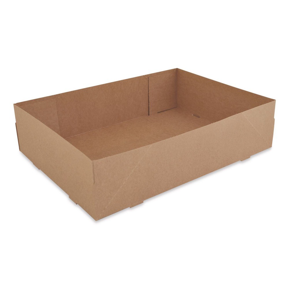 SCT 1268 13.5″ x 9.88″ x 3.38″ Kraft Paper Donut Trays – Brown (150/CT) New