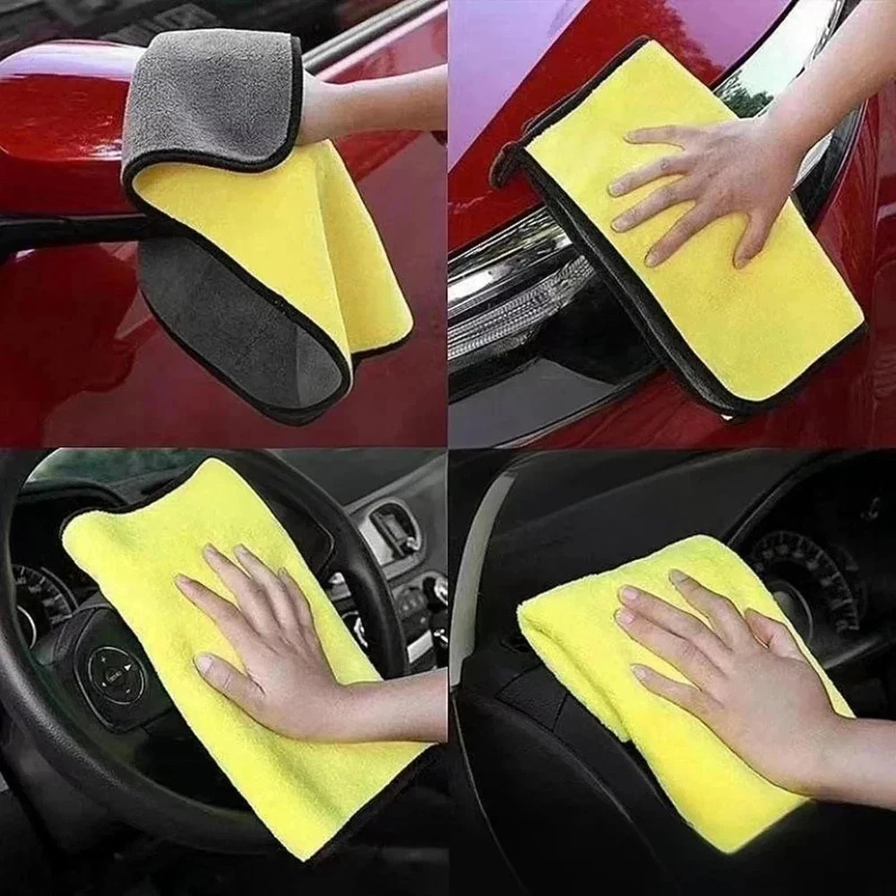 10 Pack Premium Microfiber Towels Coral velvet Washing and Detailing Towels for