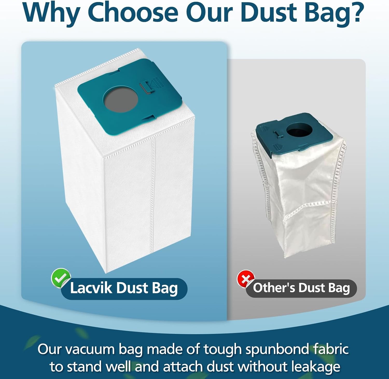 8 Pack VCA-ADB953 Dust Bags for SAMSUNG BESPOKE Jet Cordless Stick Vacuum