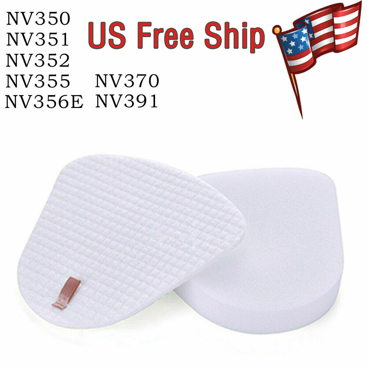 Vacuum Filter Kit For Shark Navigator Lift Away Vacuum NV350 NV360NV370 XFF350