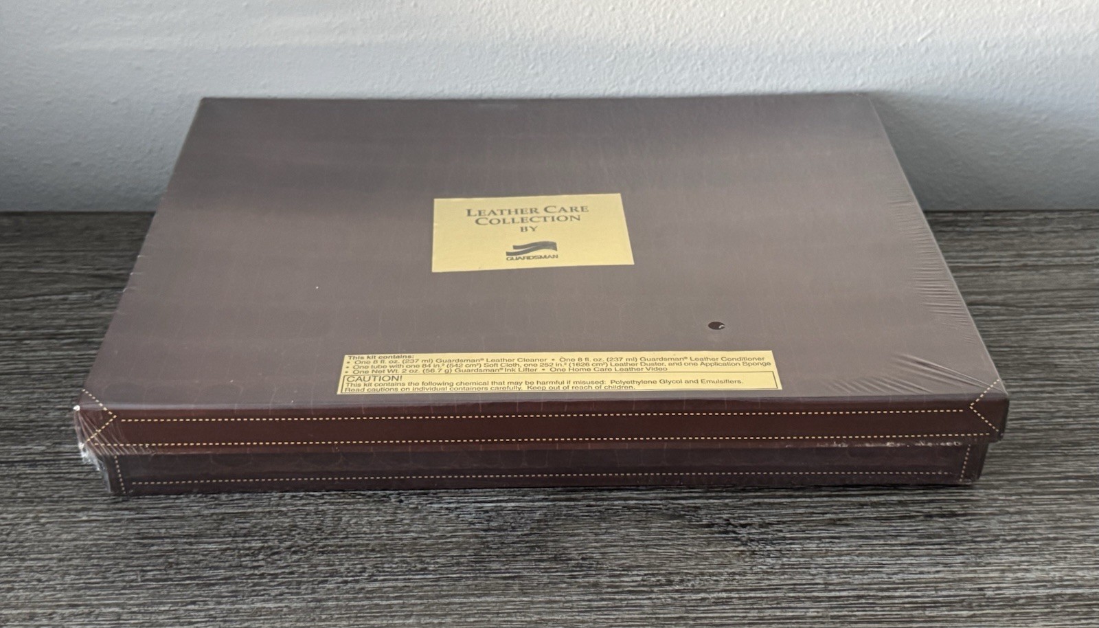 New SEALED Upholstery Leather Care Collection Kit By Guardsman