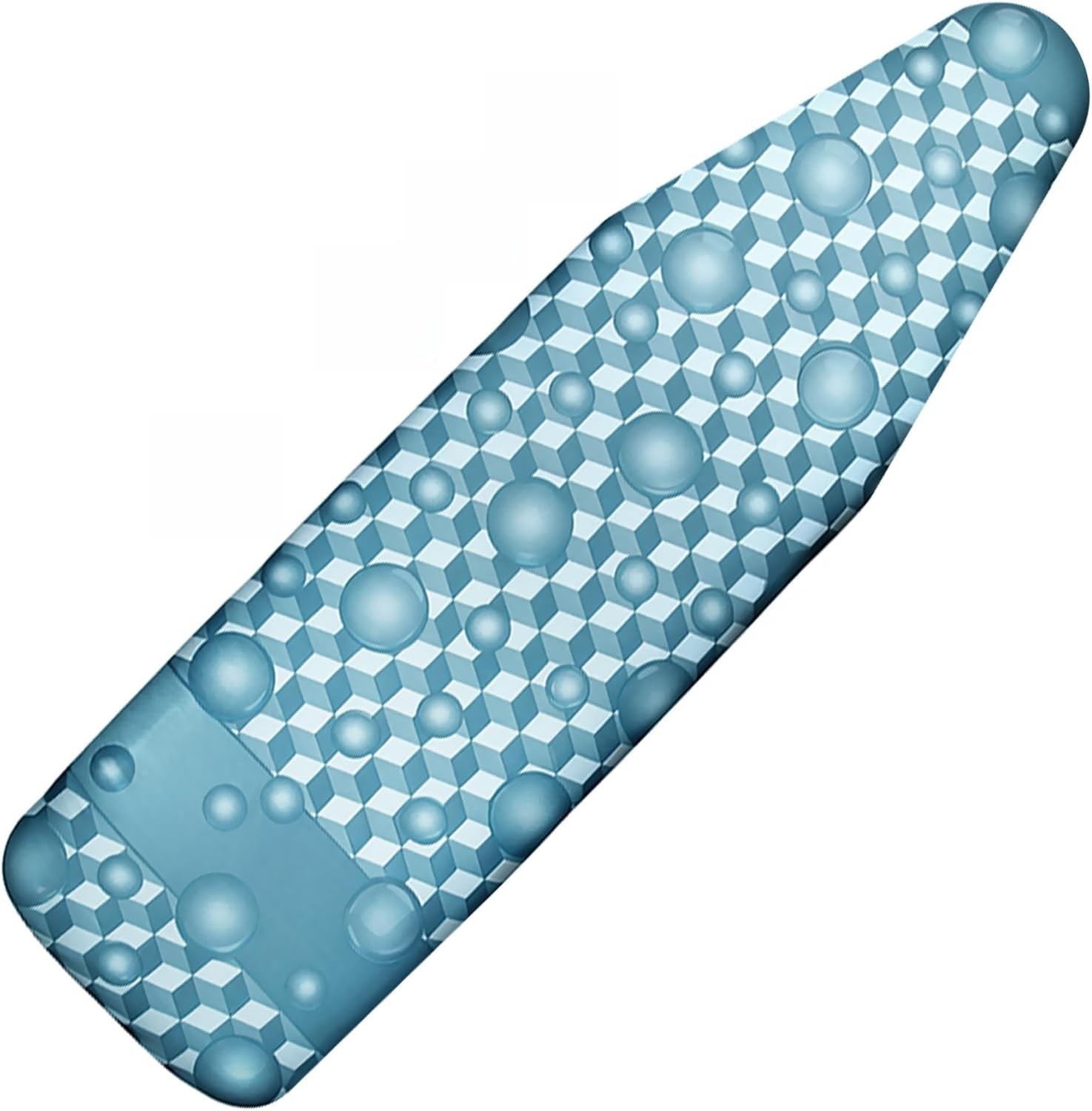Scorch Resistant Berry Blue Ironing Board Cover 21×57 | Extra Thick 6mm Padding