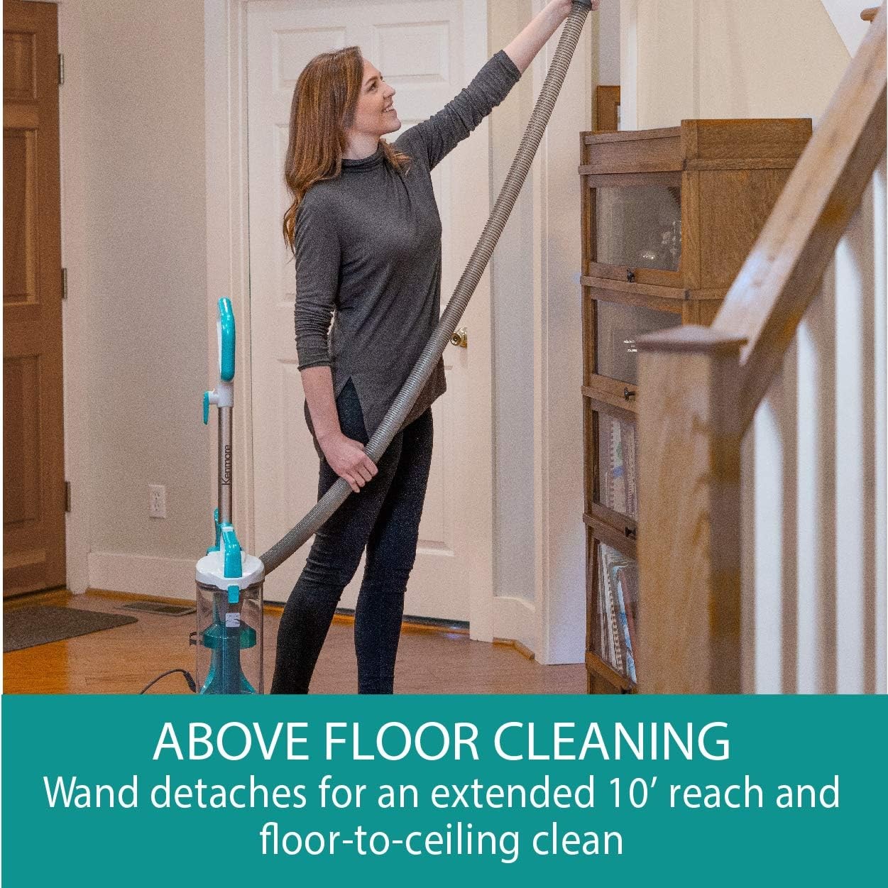 Kenmore Bagless Upright Vacuum 2-Motor Power Suction Lightweight Carpet Cleaner