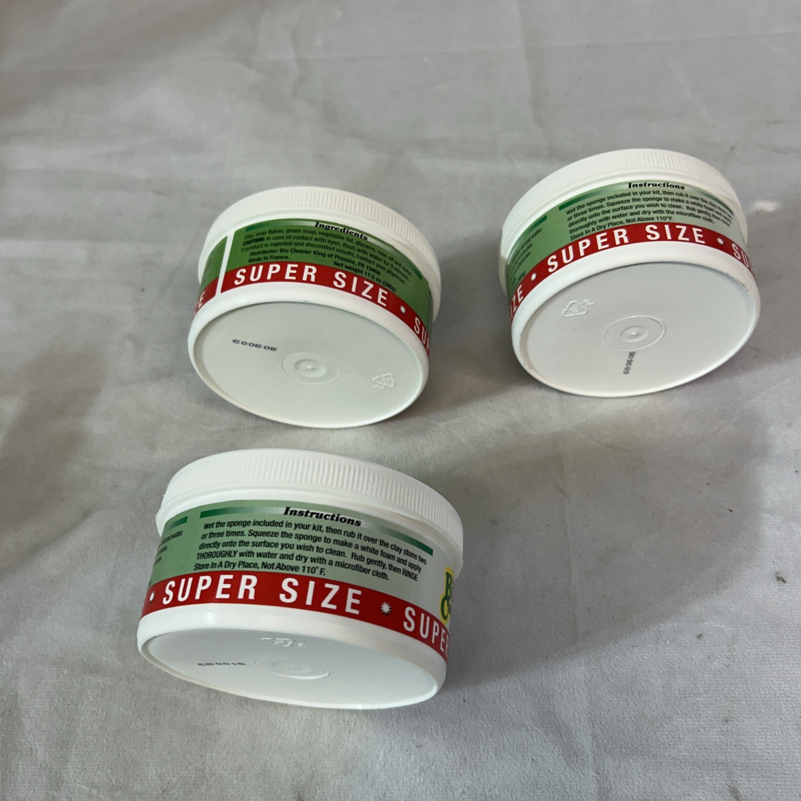 Bio Cleaner All Natural Multi Purpose Cleaner SUPER SIZE 17.5 OZ Set Of 3