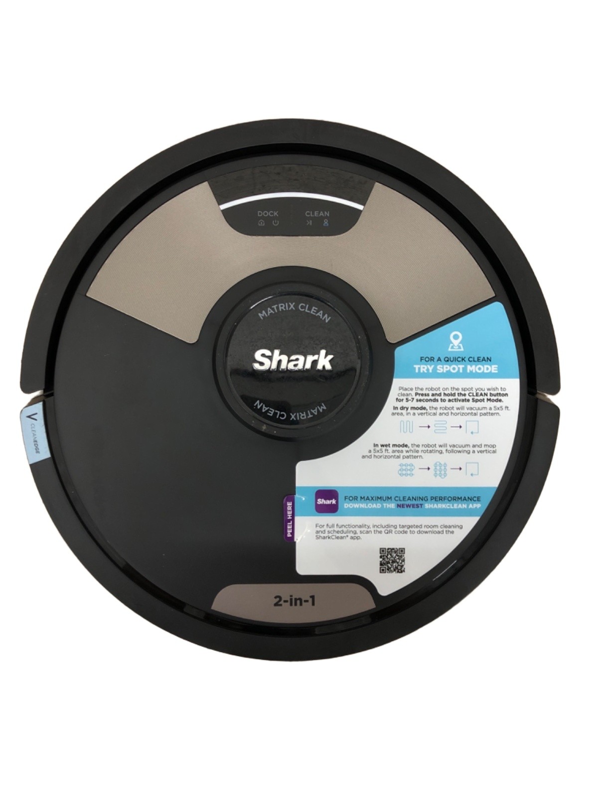 Shark Matrix Plus Robot Vacuum and Mop with Self-Empty Base UR2650WS