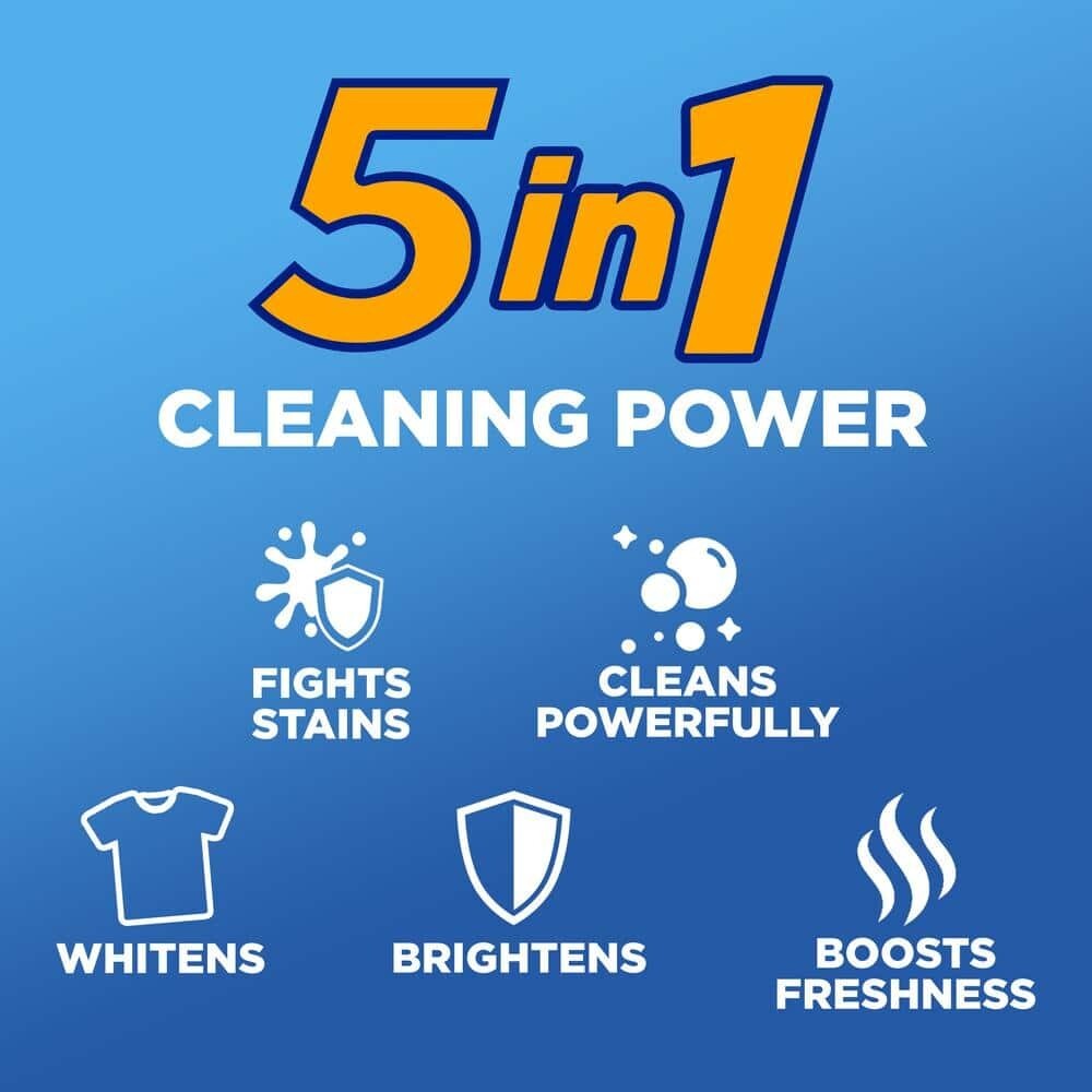 Arm & Hammer Plus Oxiclean HE Laundry Detergent Fresh Scent,16.59 lbs ✅