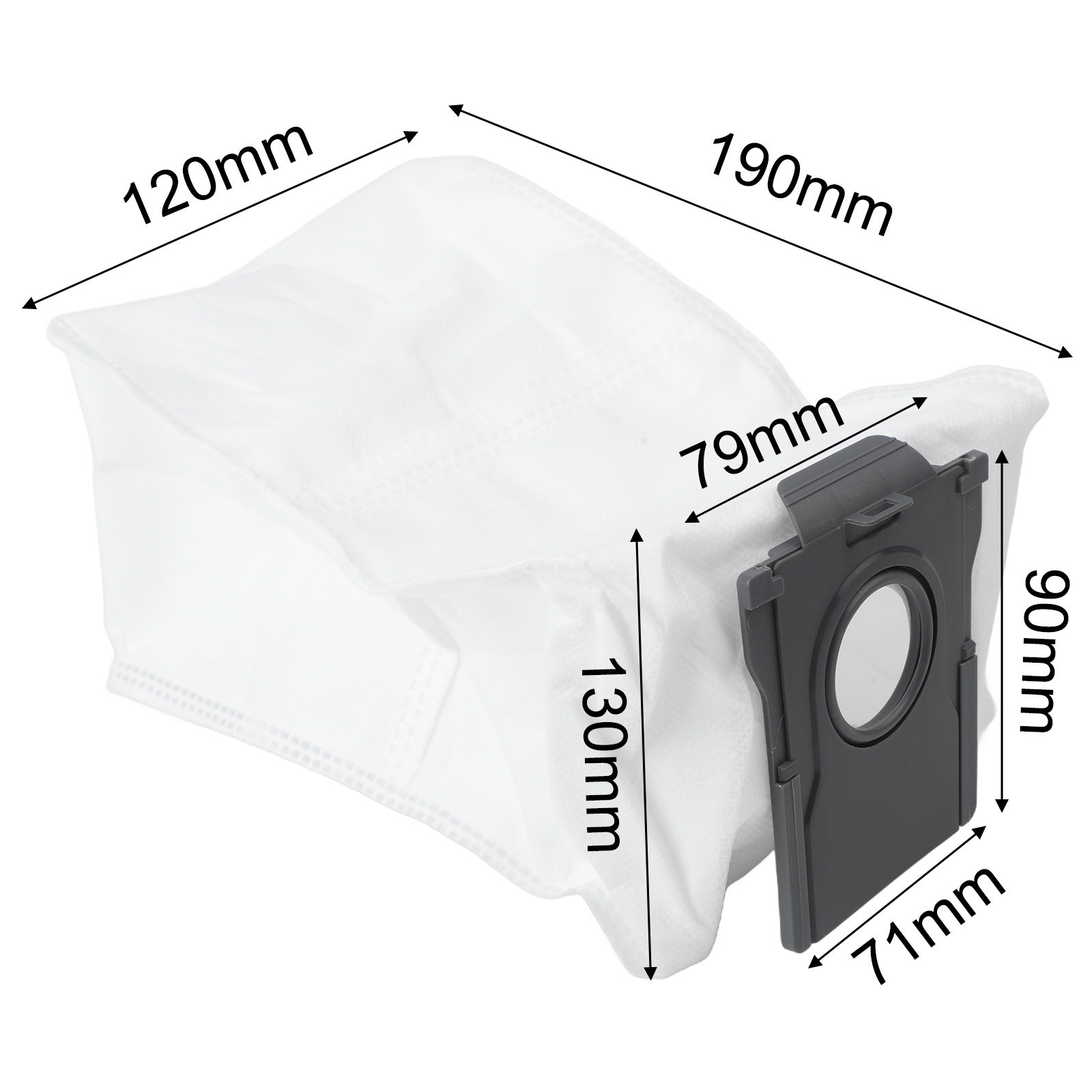 For Mova Z5 Z5 Pro Z50 Ultra Vacuum Bags with Advanced Filtration System