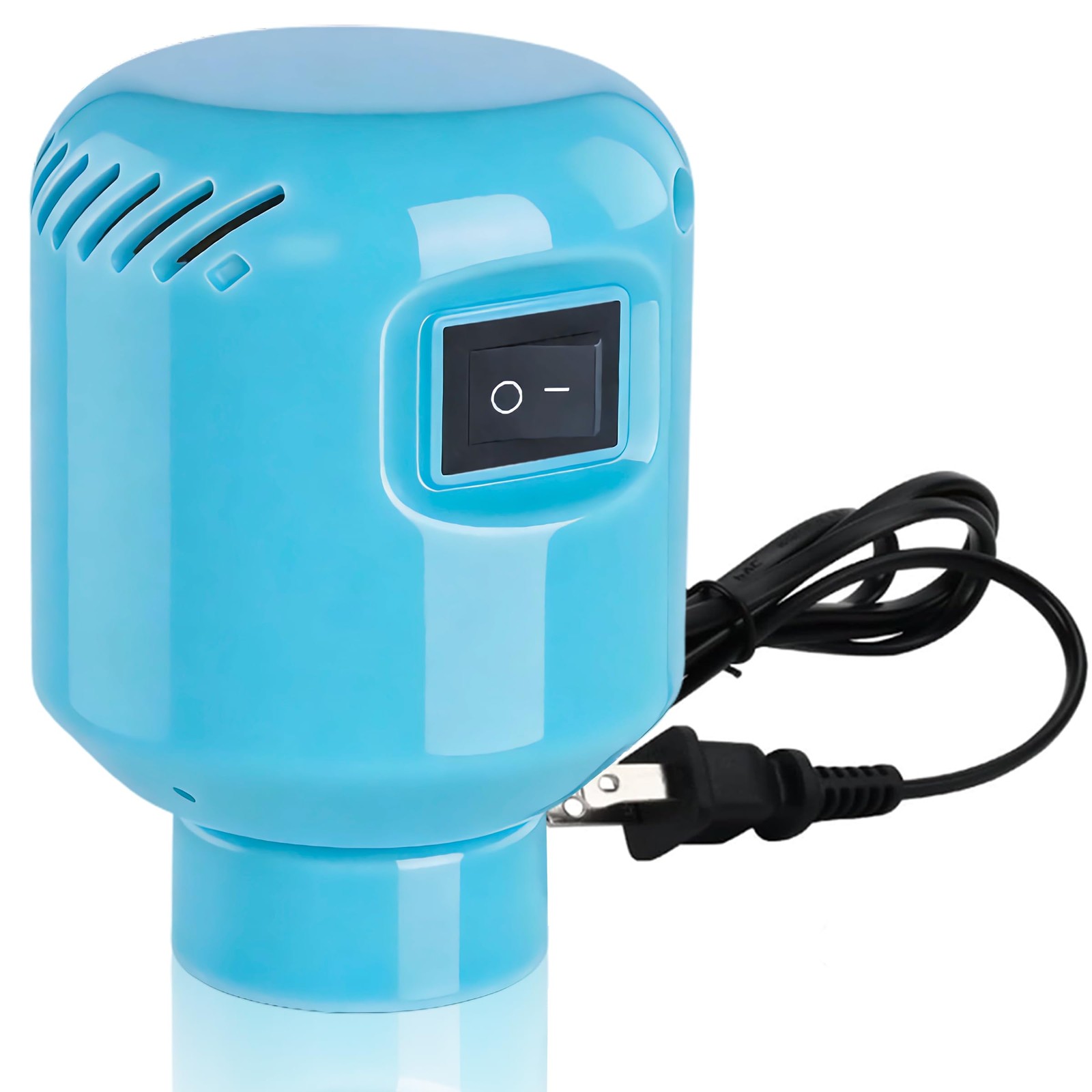 HOTBAG Electric Air Pump for Vacuum Storage Bags, Portable 1.15 liters, Blue