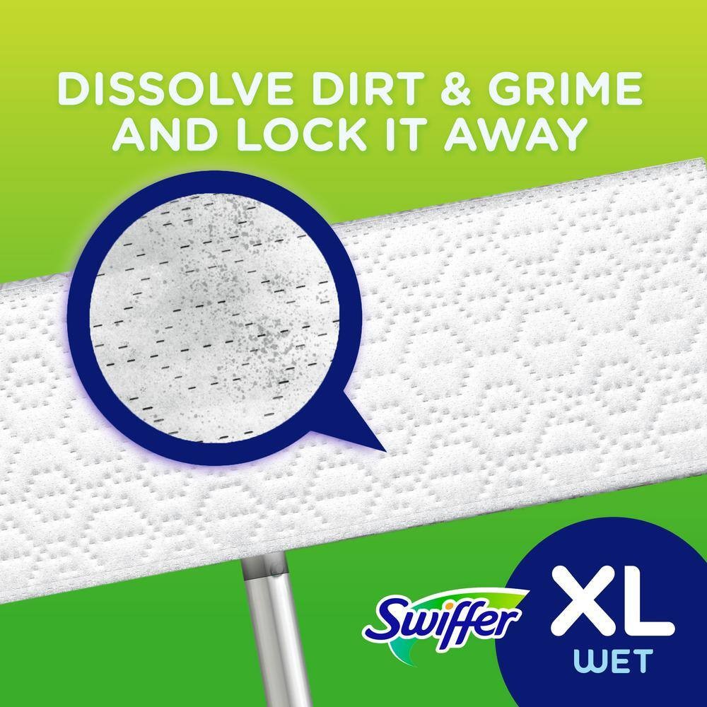 Sweeper XL Wet with Open Window Scent Wet Mop Pad Refills (12-Count, 2-Pack) Fre
