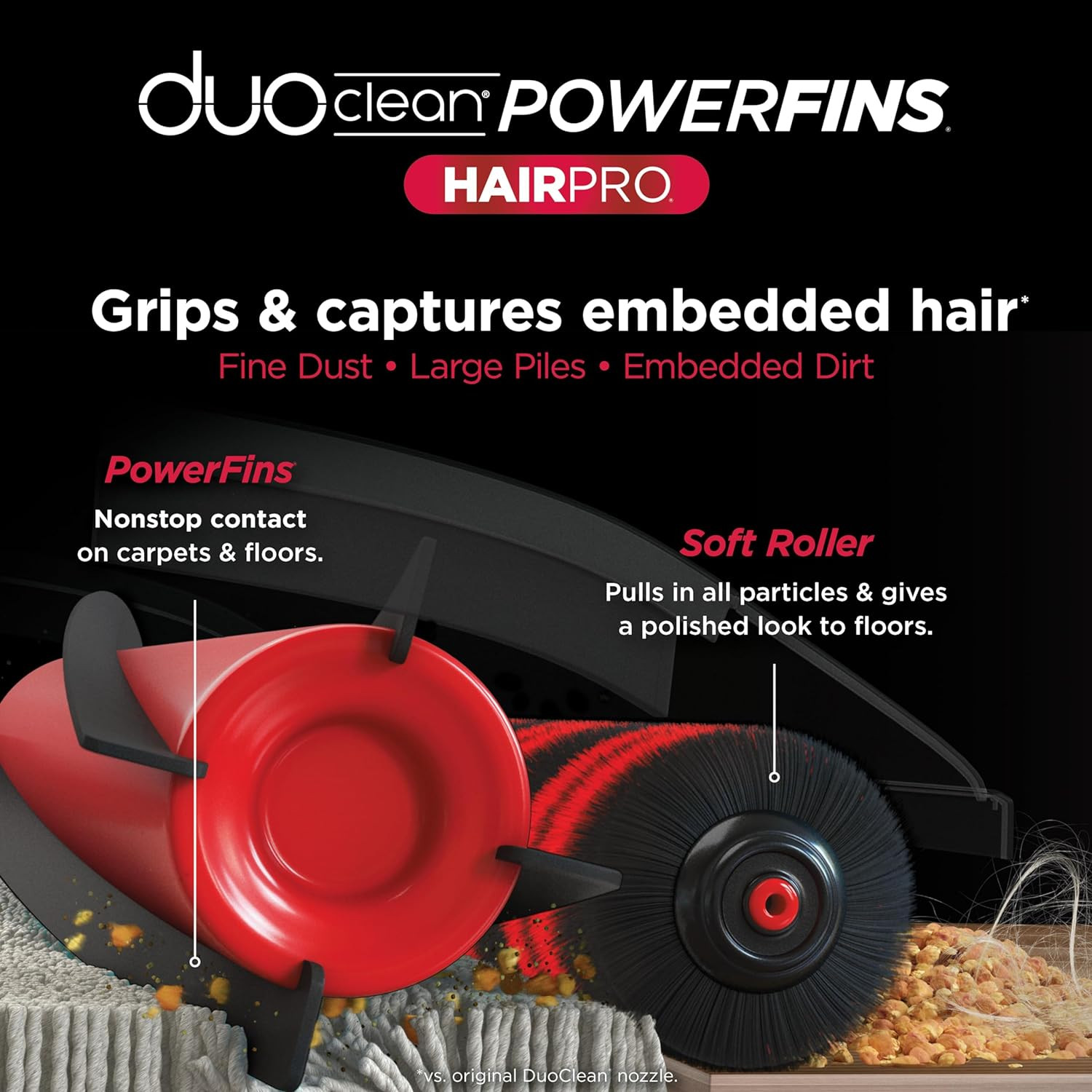 Shark Stratos Upright Vacuum with DuoClean, HairPro & Self-Cleaning Brushroll