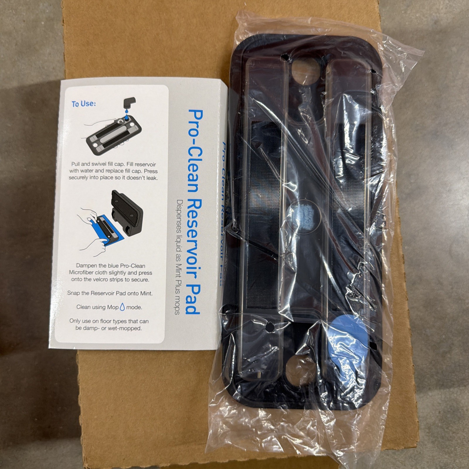 NEW Sealed PRO-CLEANER RESERVOIR PAD