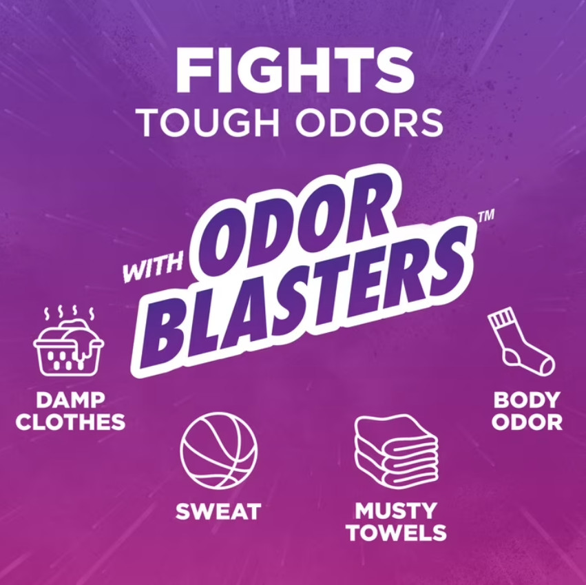 (4 pack) ARM & HAMMER Odor Blasters In-Wash Scent Booster, 45 Oz