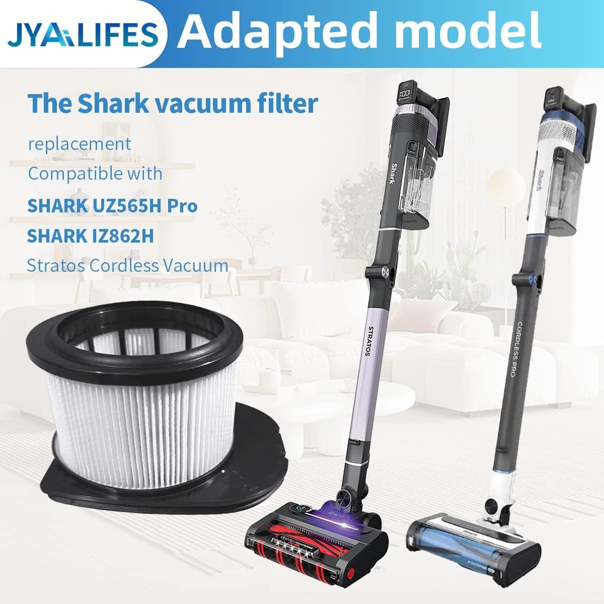 UZ565H Filter Replacement for Shark UZ565H Stratos Ultralight Corded Stick