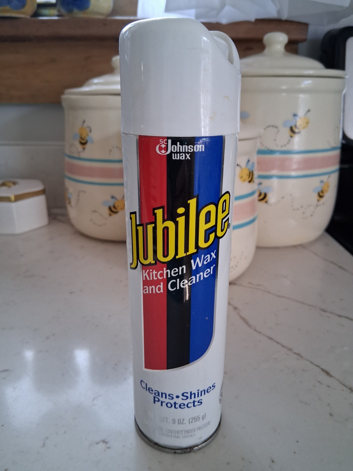 Jubilee Clear Shine Johnson Wax Kitchen Appliance Polish Surface 80% full