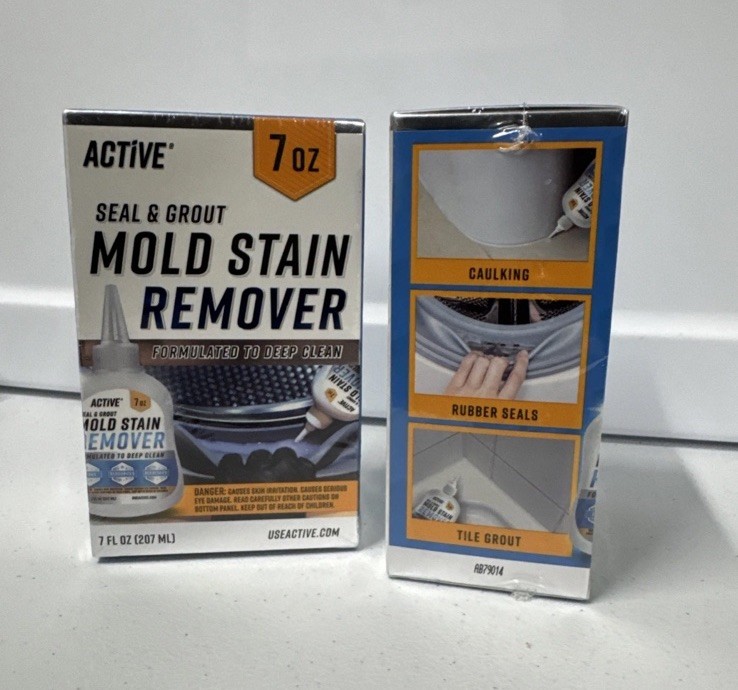 2 Pack Of Active Seal & Grout Mold Stain Remover – 7 fl oz