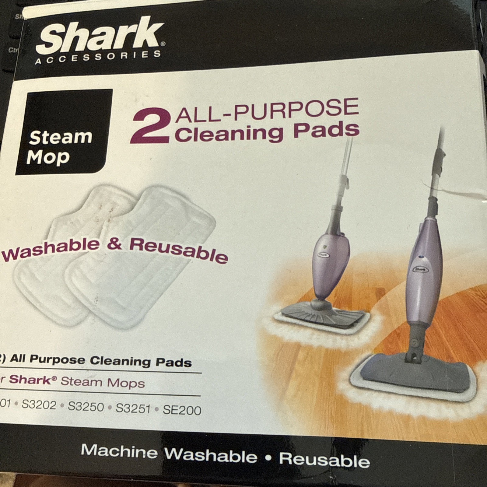 Shark Steam Mop Advanced Micofiber Cleaning Pads XT3101 New