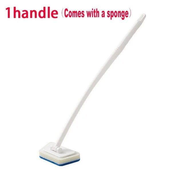 Bathroom Long Handle Brush Wall Floor Scrub Bath Shower Tile Cleaning Tool