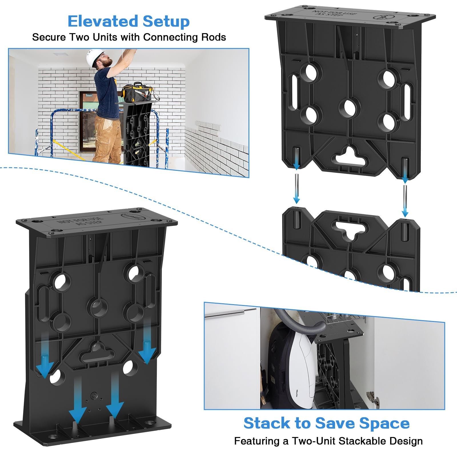 Wire Dispenser 330 LBS Capacity Spool Holder for Spools Up to 34″ – Organizes