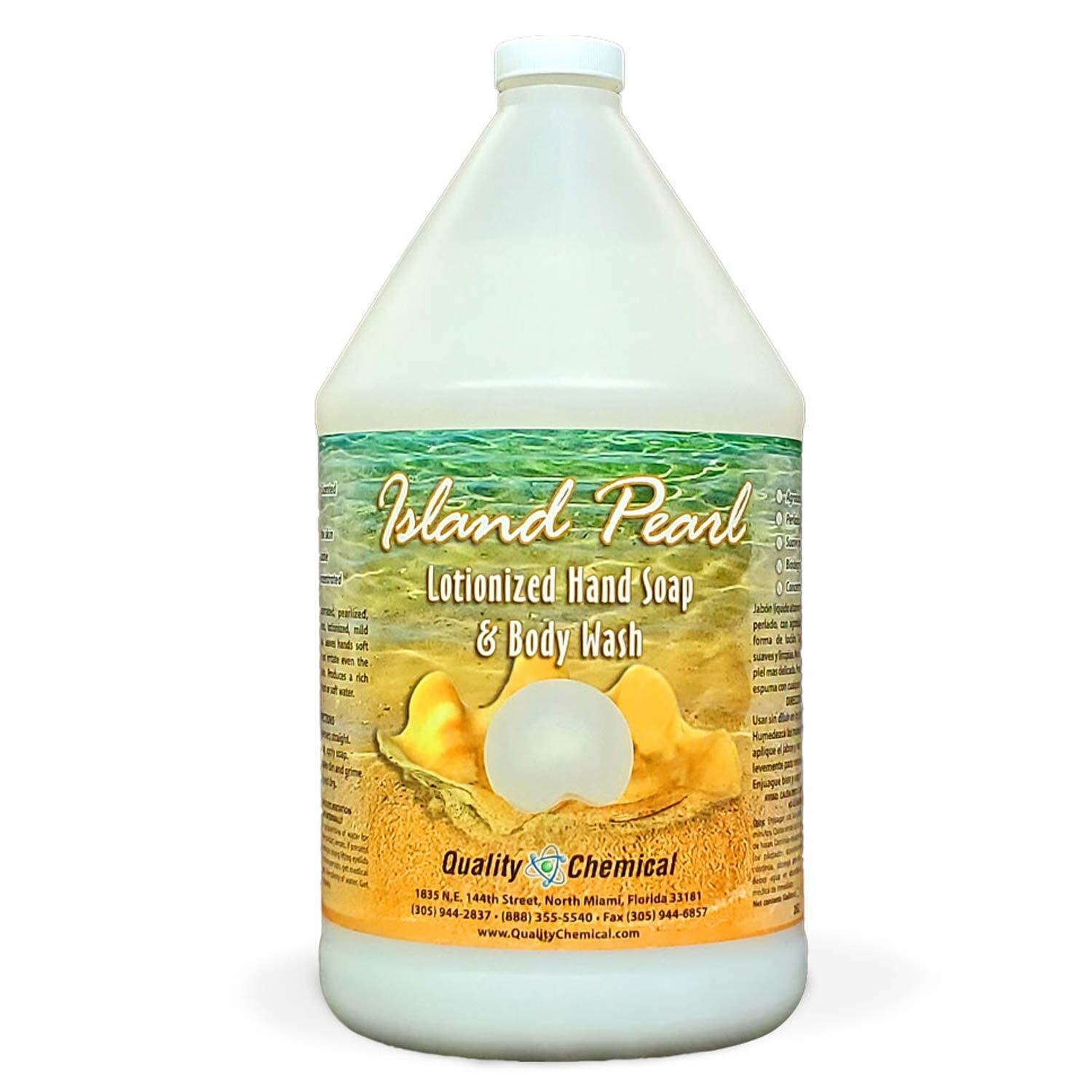 Island Pearl Rich Lotionized Hand Soap / 1 Gallon (128 oz.)