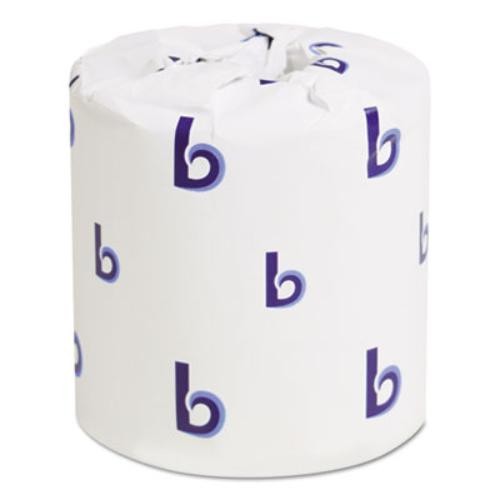 Boardwalk BWK6145 Toilet Tissue 2-Ply White 500 Sheets/Roll