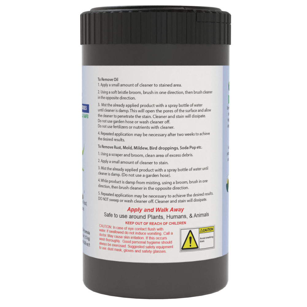 ACT Asphalt Cleaner and Degreaser – Cleans Deep Oil Stains in Asphalt – 2.5lb