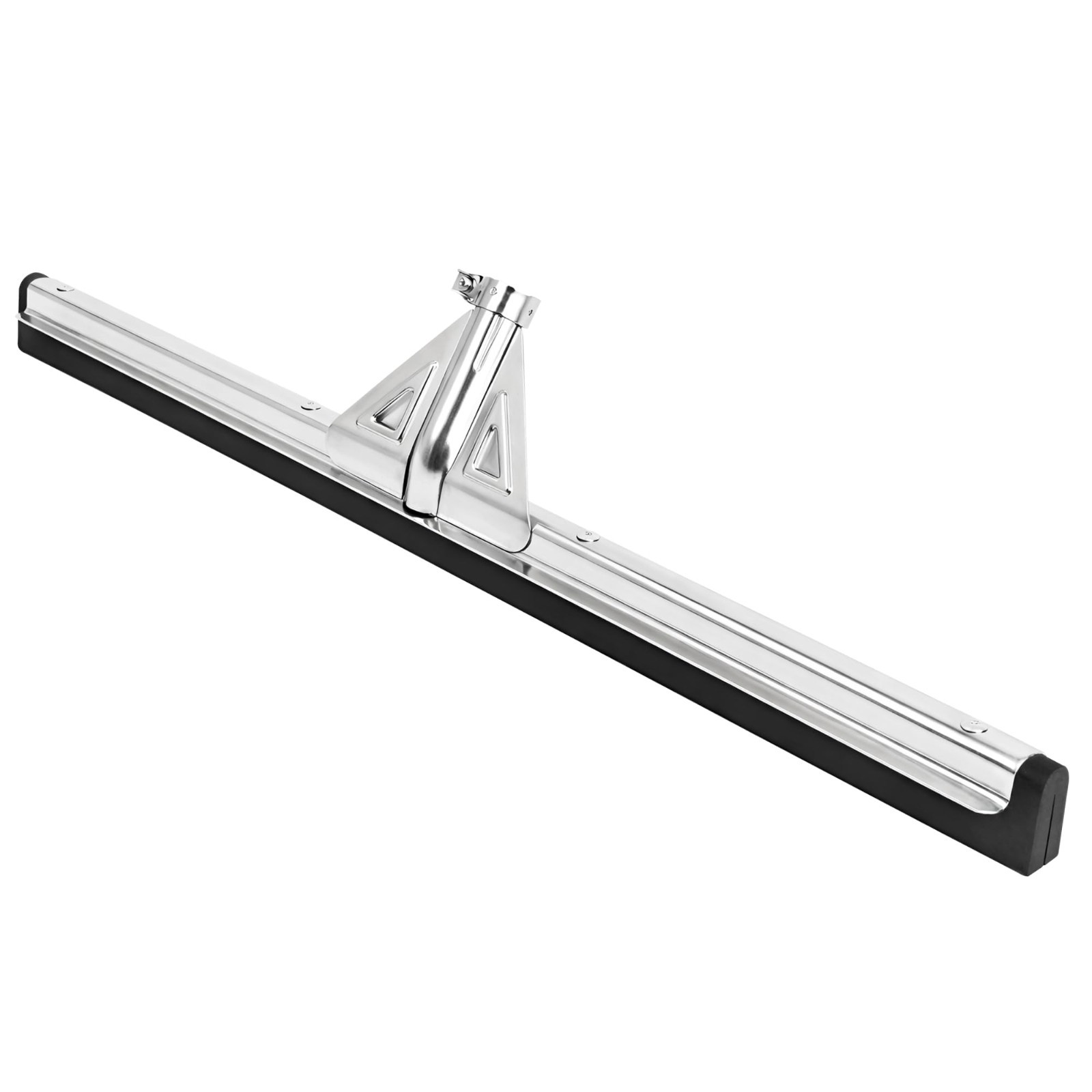 Heavy-Duty 30” Floor Squeegee with Double Foam Rubber Blade for Garage, Tiles,