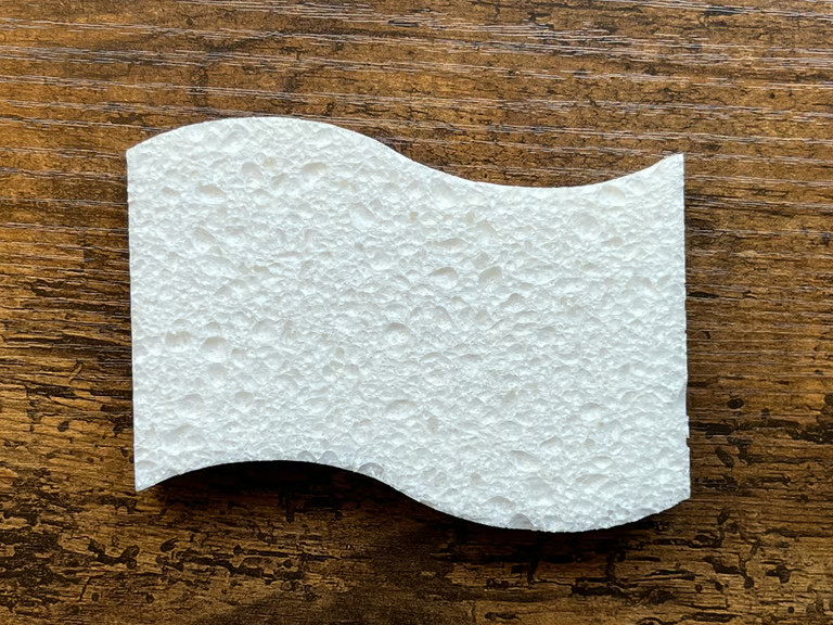 Biodegradable Natural Scrub Sponges 12-Pack Non-Scratch Plastic-Free Spring Sale
