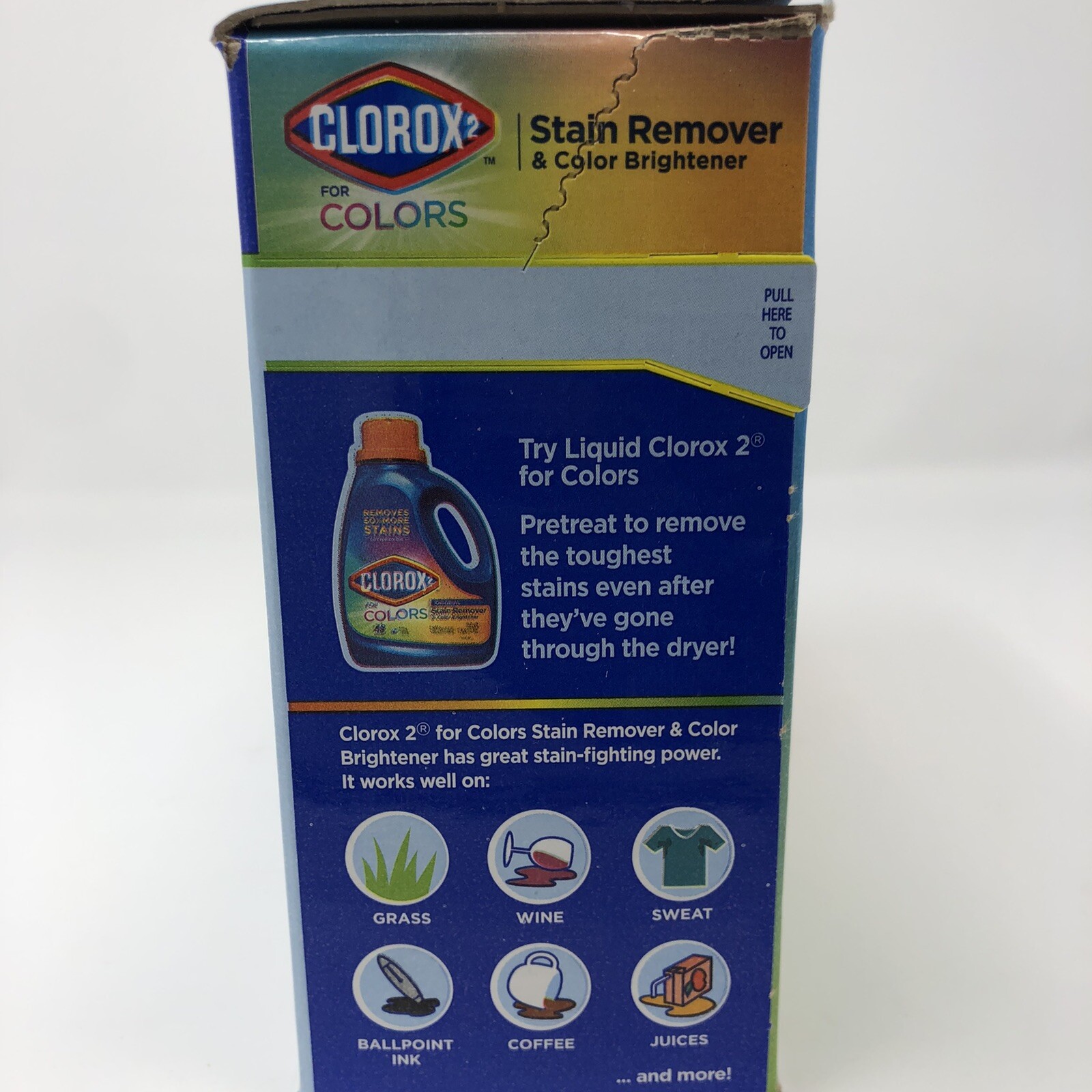 Clorox 2 For Colors Stain Remover Color Booster Powder Original 49.2 oz