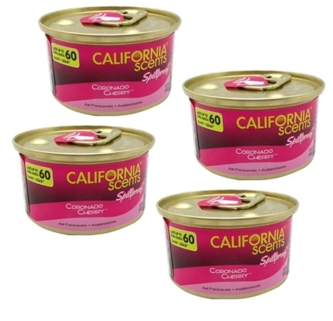 California Scents Coronado Cherry Scent Air Freshener (Pack of 4)