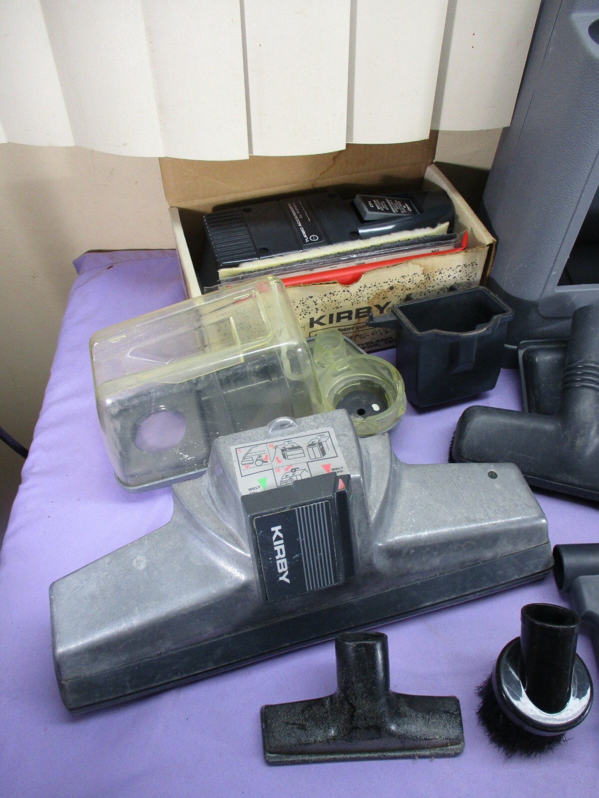 25 Pc Kirby G Series Vacuum Cleaner & Shampoo Cleaner w/ Huge Lot of Attachments
