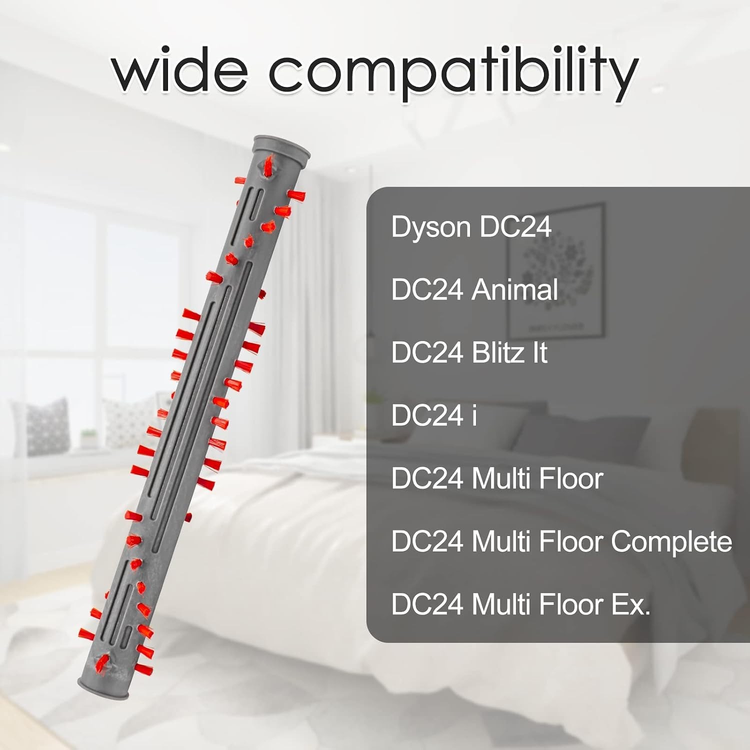 Dyson Replacement Brush Roller Set for DC24 Models – Easy Install & Quiet Clean
