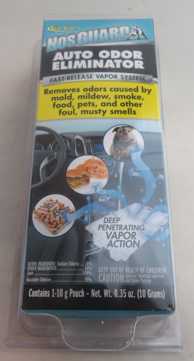 STAR BRITE Auto Odor Eliminator Fast Release Vapor System Eliminates Car Odor