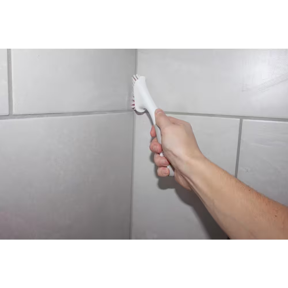 7.8 In. Tile and Grout Brush 1-Pack