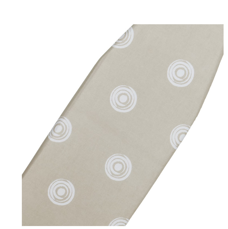 Full‑Size T‑Leg Ironing Board – , Adjustable Height, Steel Frame, Thick Padded