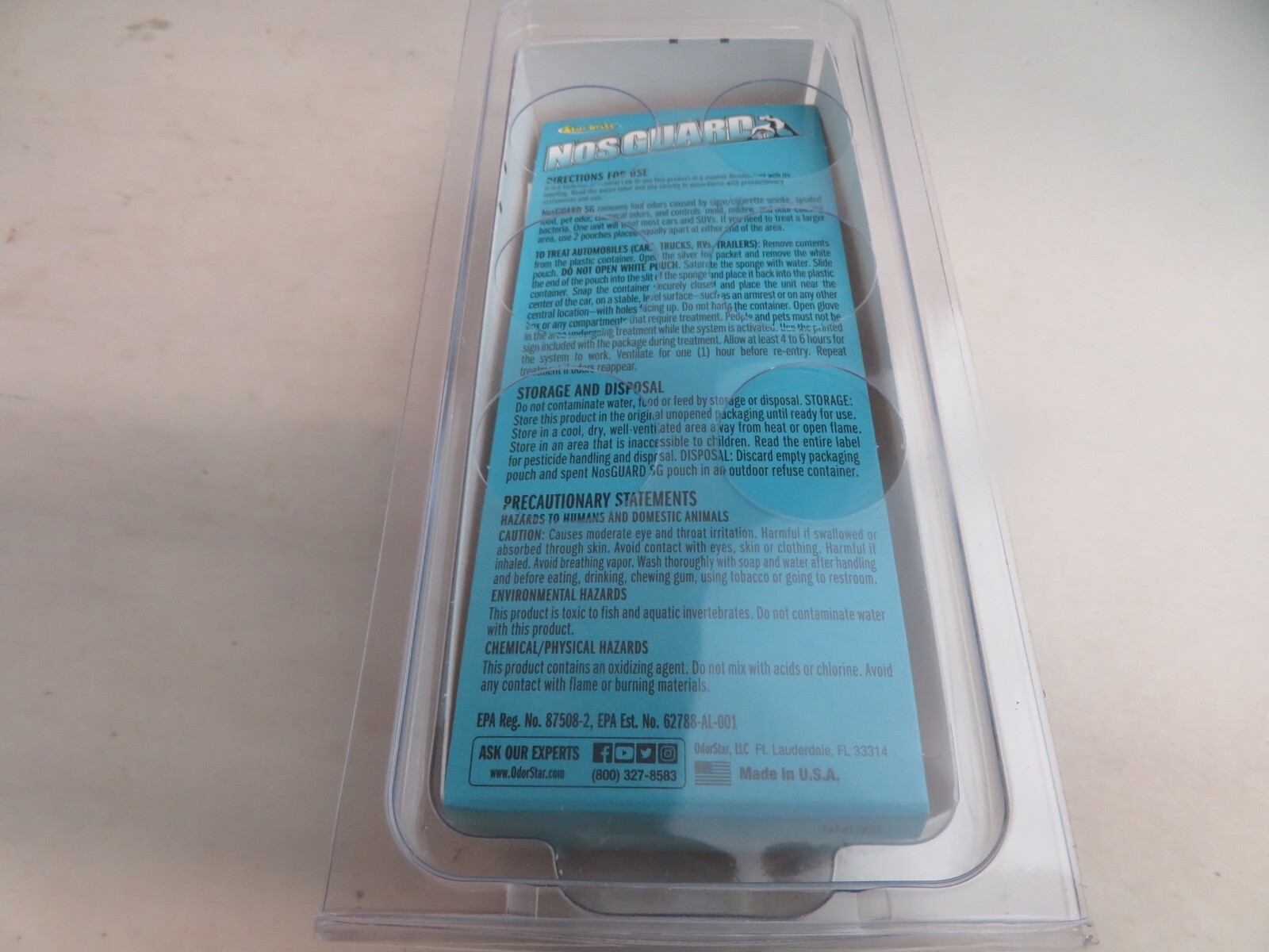 STAR BRITE Auto Odor Eliminator Fast Release Vapor System Eliminates Car Odor