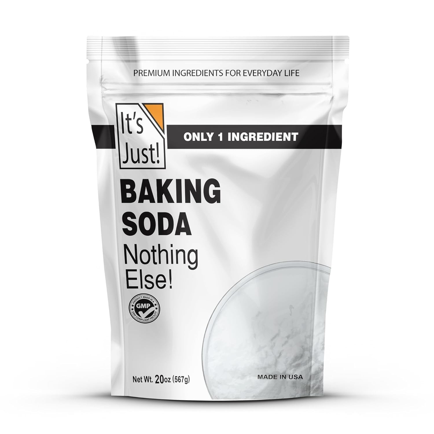 1.25 Pound Pure Sodium Bicarbonate – Additive Free and Eco-Friendly Solution