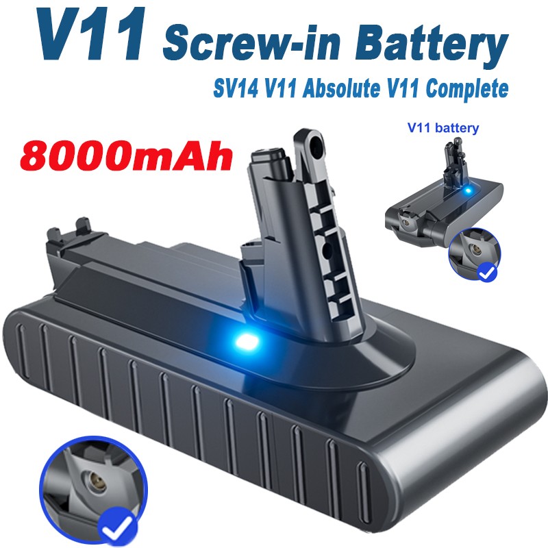 For Dyson V11 Screw-in Battery SV14 V11 Absolute Complete Battery / Filter Set