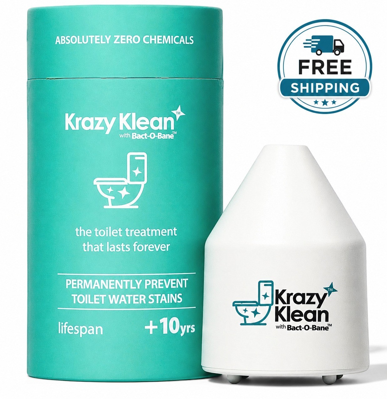 Krazy Klean Pro Toilet Cleaner Household Cleaning Solution Pack of 1