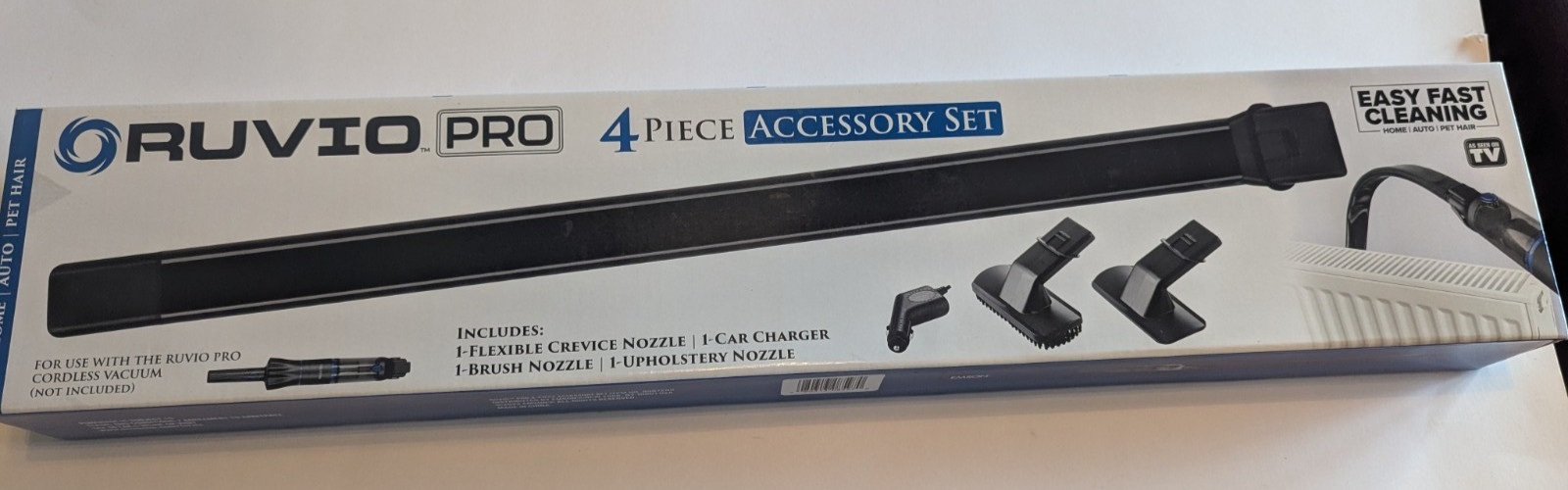 New Ruvio Pro 4 Piece Accessory Set NEW in Box