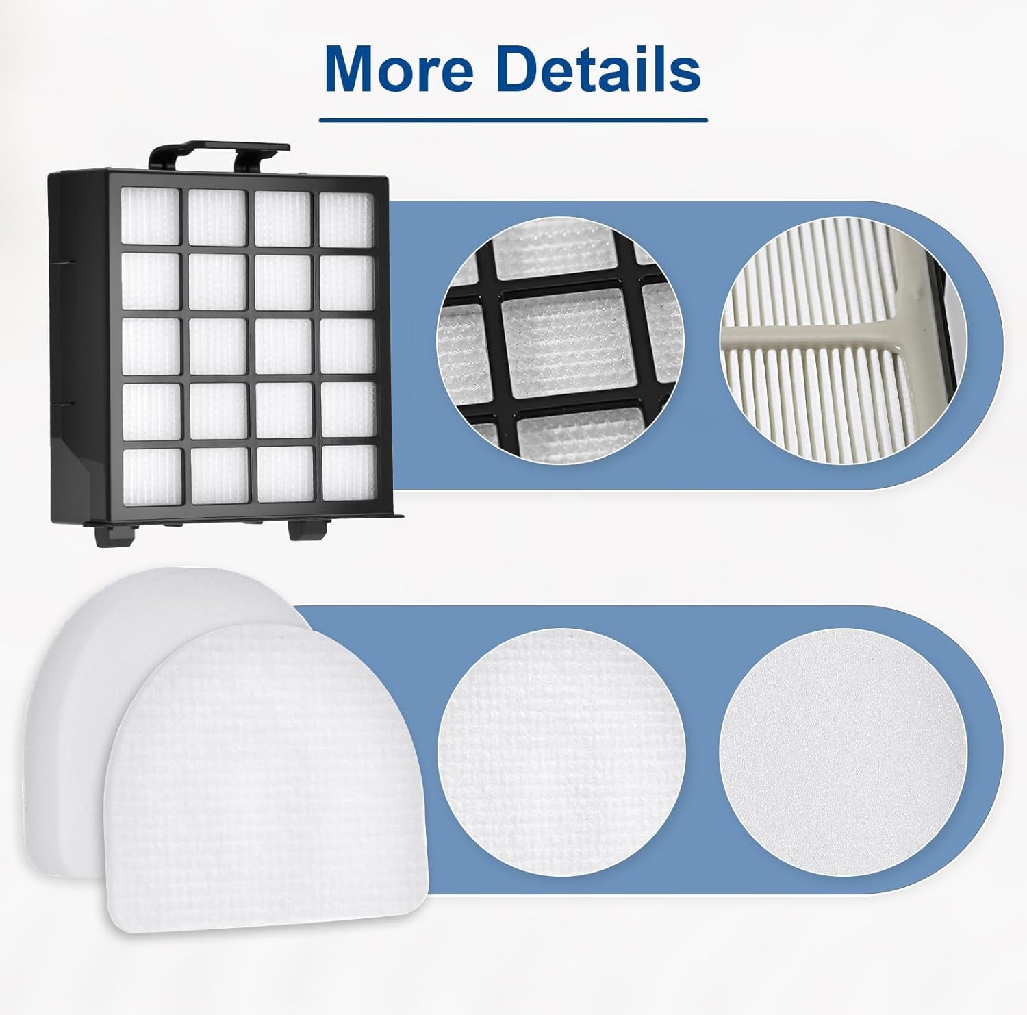 AZ4002 Replacement filter for Shark Detect Pro Vacuum AZ4000 AZ4002 AZ4000C 2