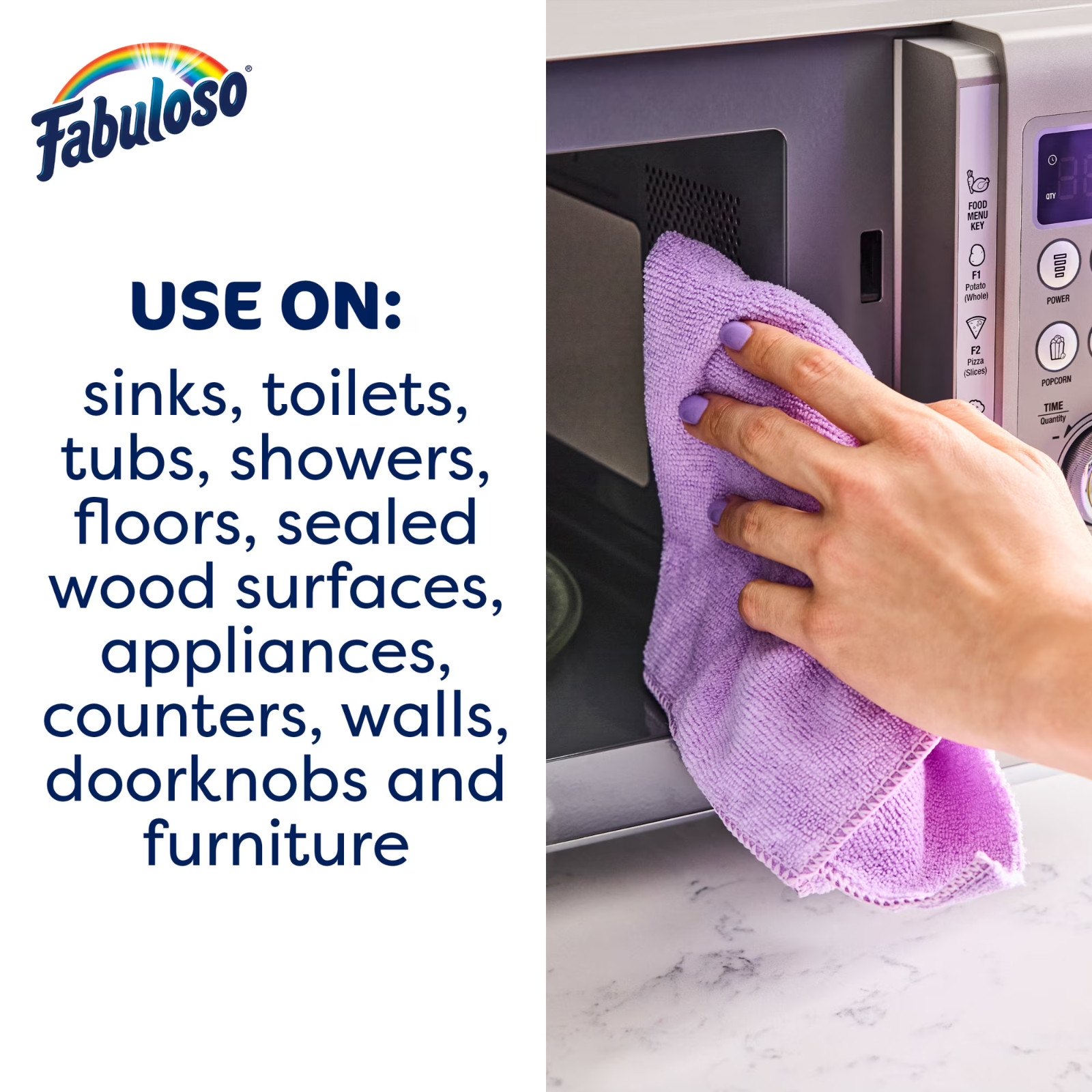 Fabuloso Multi-purpose Cleaner 2x Concentrated | Lavender | 56 Oz 2 Pack