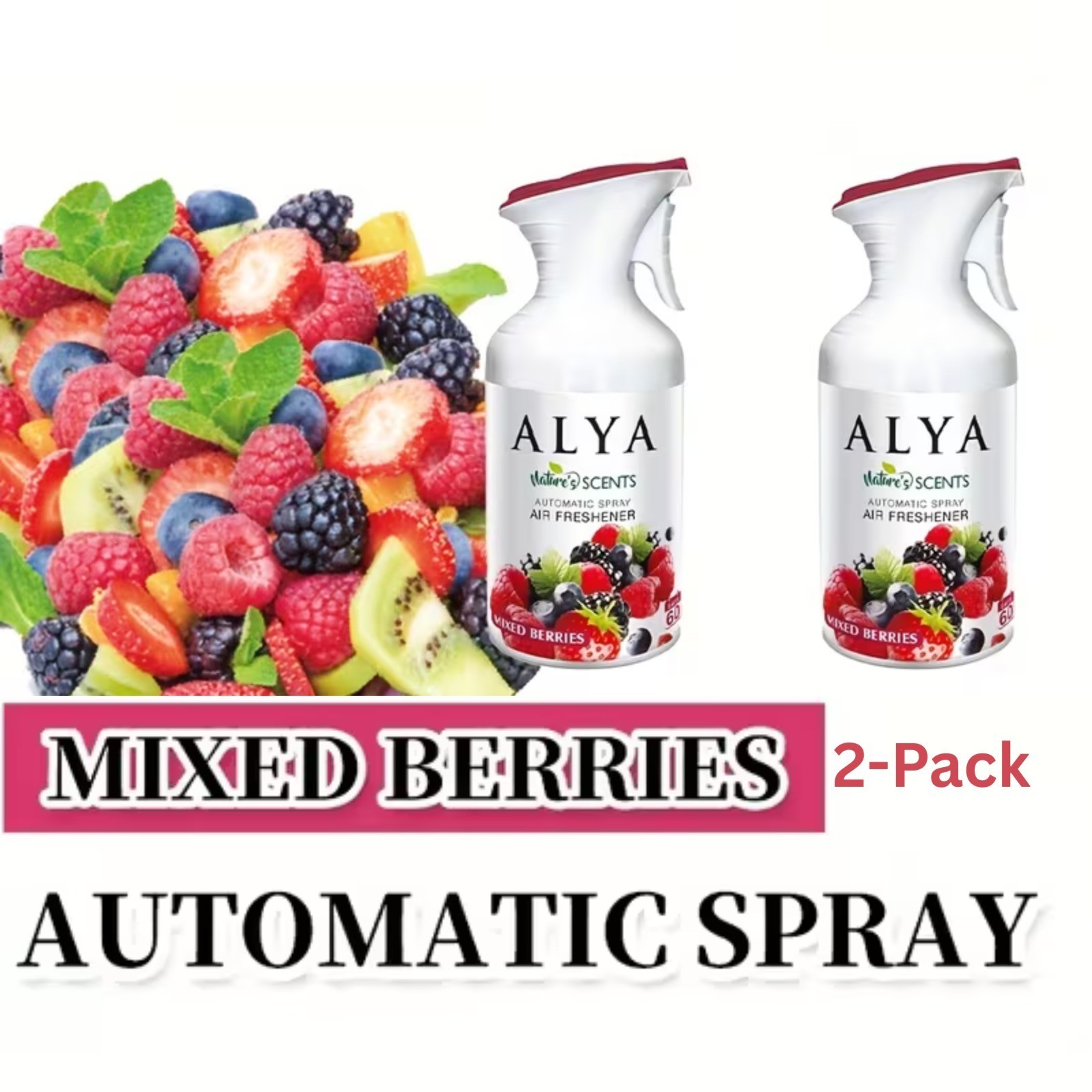 ALYA Nature Scents Aerosol Air Freshener Spray Set 5.5oz