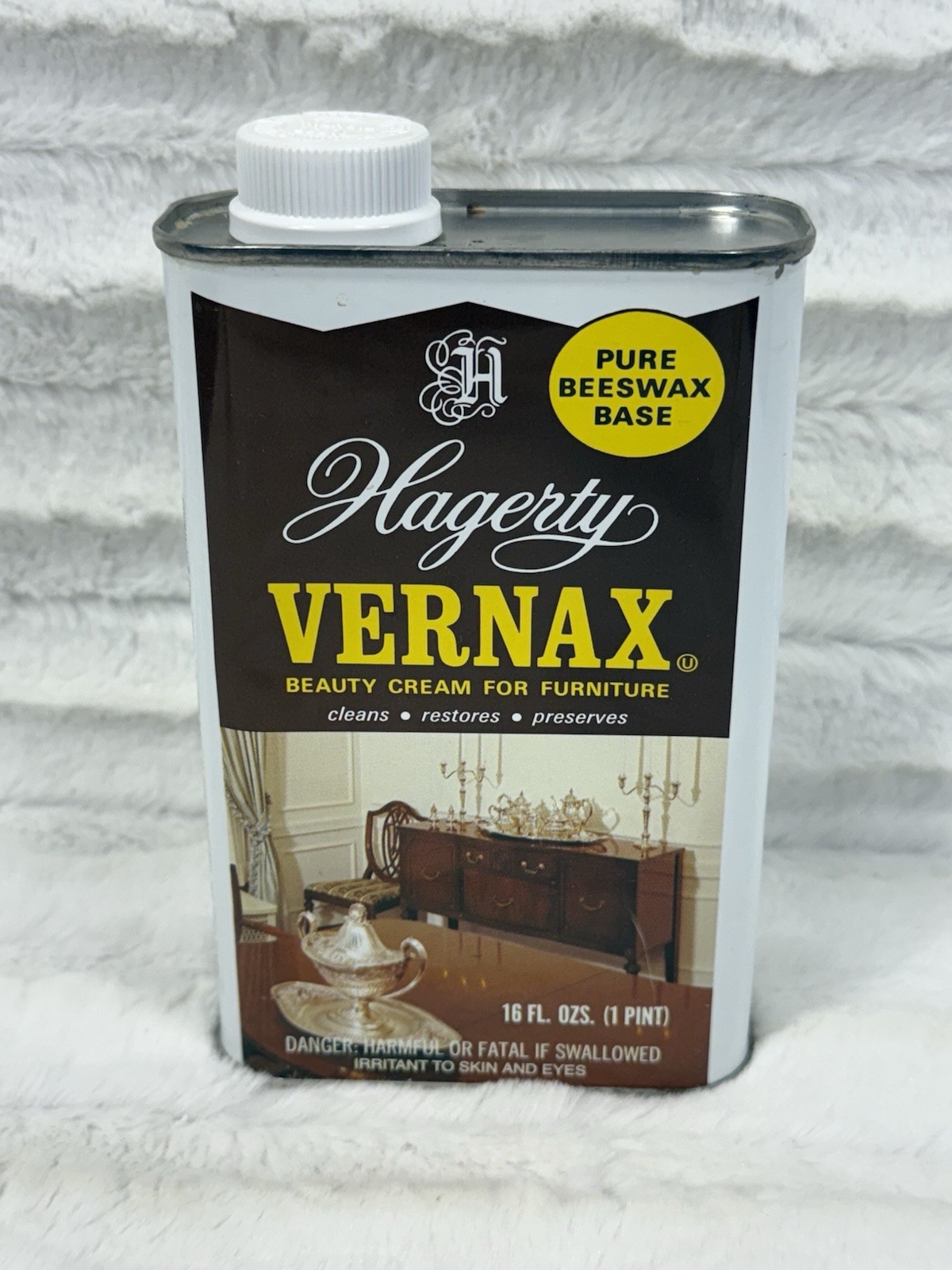 Hagerty Vernax Furniture Polish These Wax Base 16 Ounces
